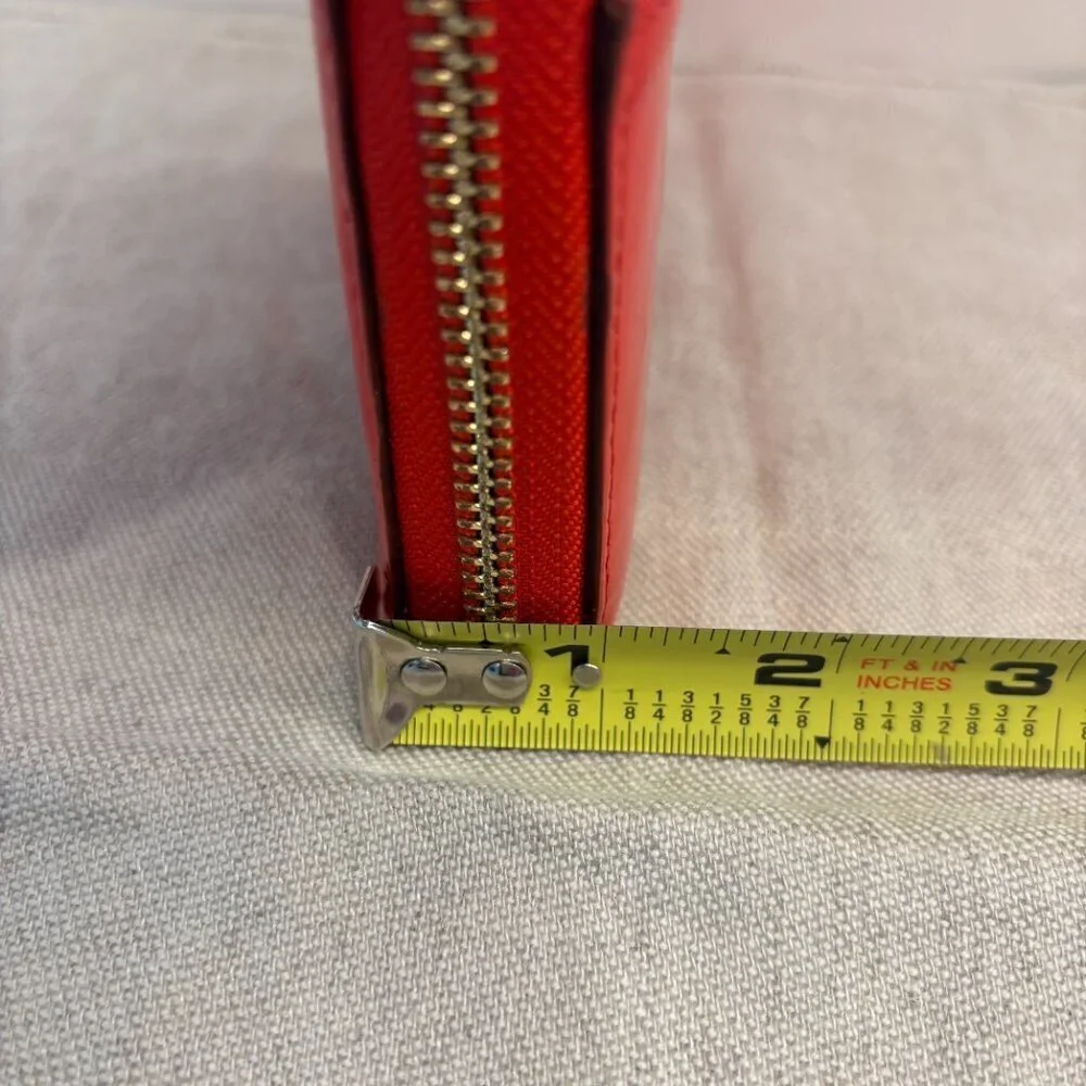 Kate Spade Zip-Around Continental Wallet - Coral/Orange